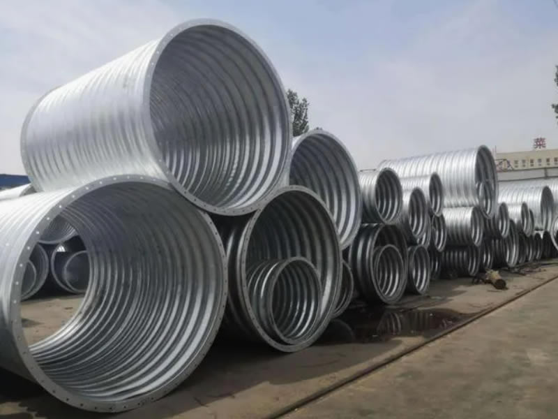 Corrugated Metal Drainage Pipes