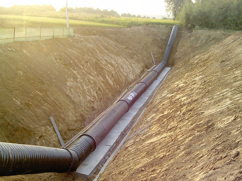 Corrugated Steel Inverted Siphon Pipe For Irrigation