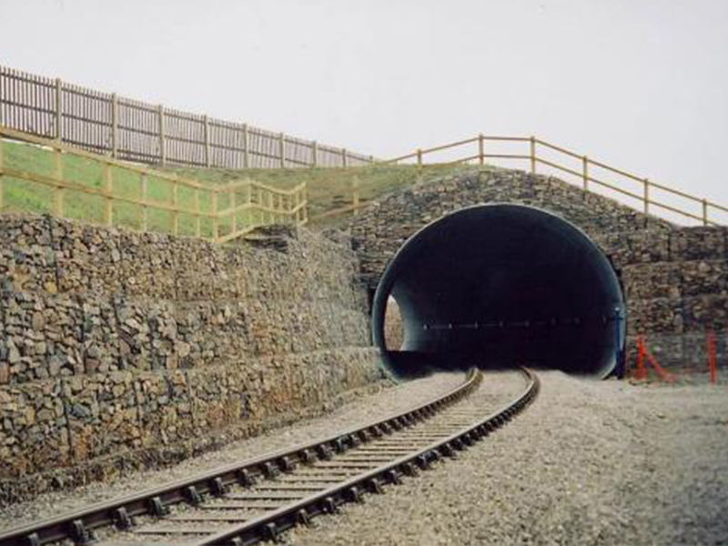 Corrugated Steel Pipe Arch for Railway Tunnel