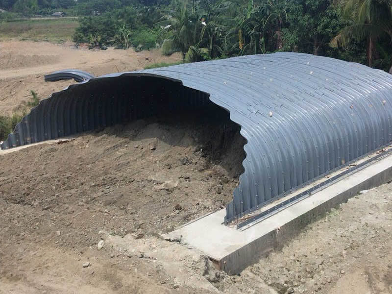 Low Profile Arch 2 Corrugated Steel Arch Culvert
