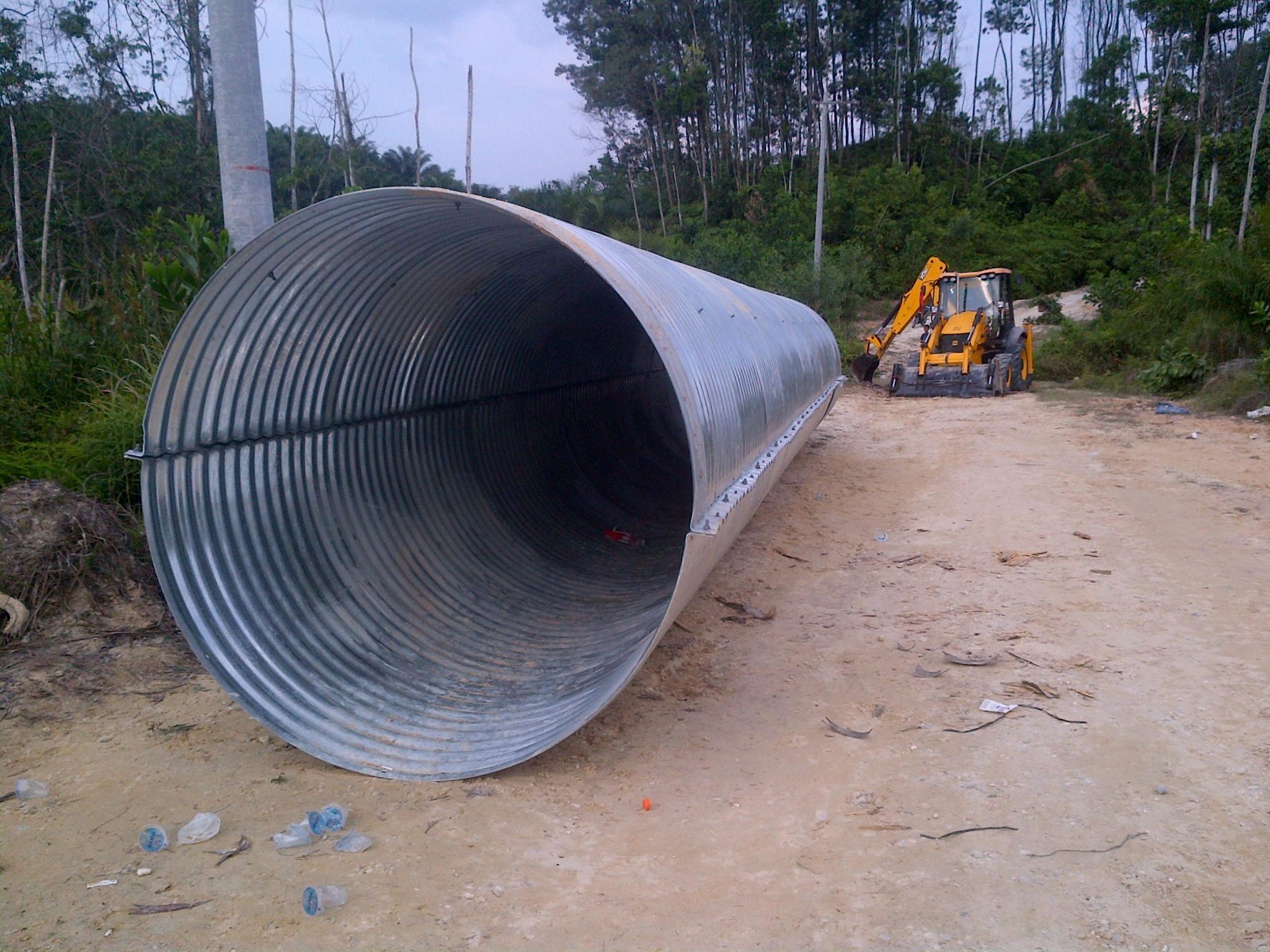 Flexible Nestable Steel Pipe