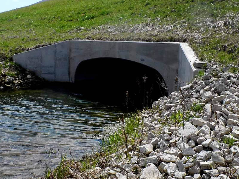 Ponceau en arc renforcé de taille moyenne