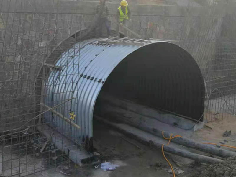 Pont à portée modérée Système de ponceaux