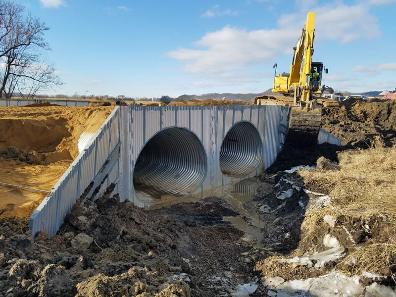 Steel Culvert Headwalls